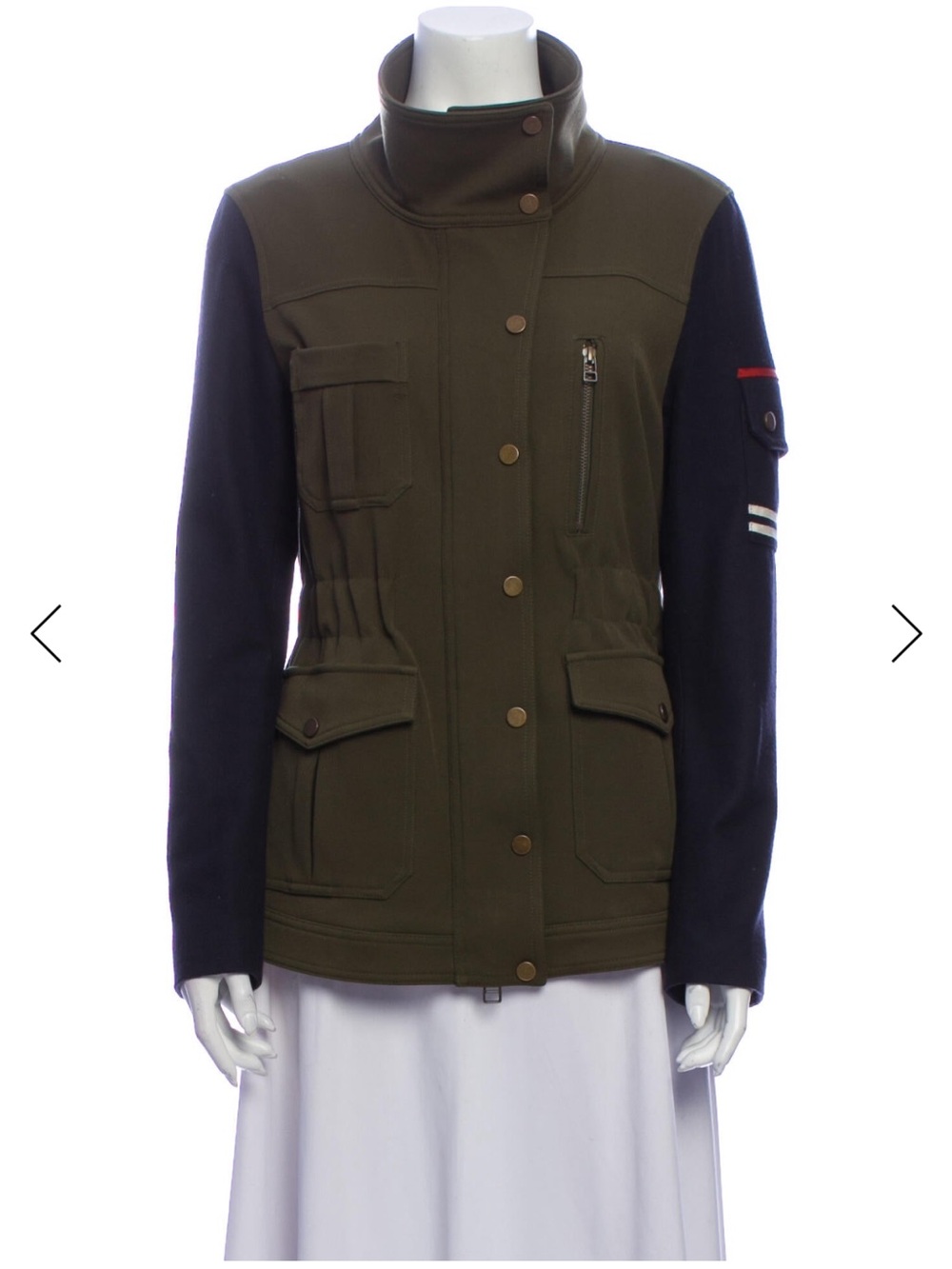 Veronica Beard Olive Green Utility Jacket - Women's small, size 4